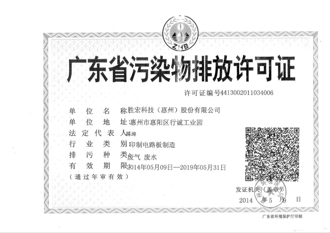 信息公开：jiuyou.com科技2015-2019年排污许可证